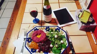 Bruno Simão gosta de cozinhar e fotografa os pratos que faz