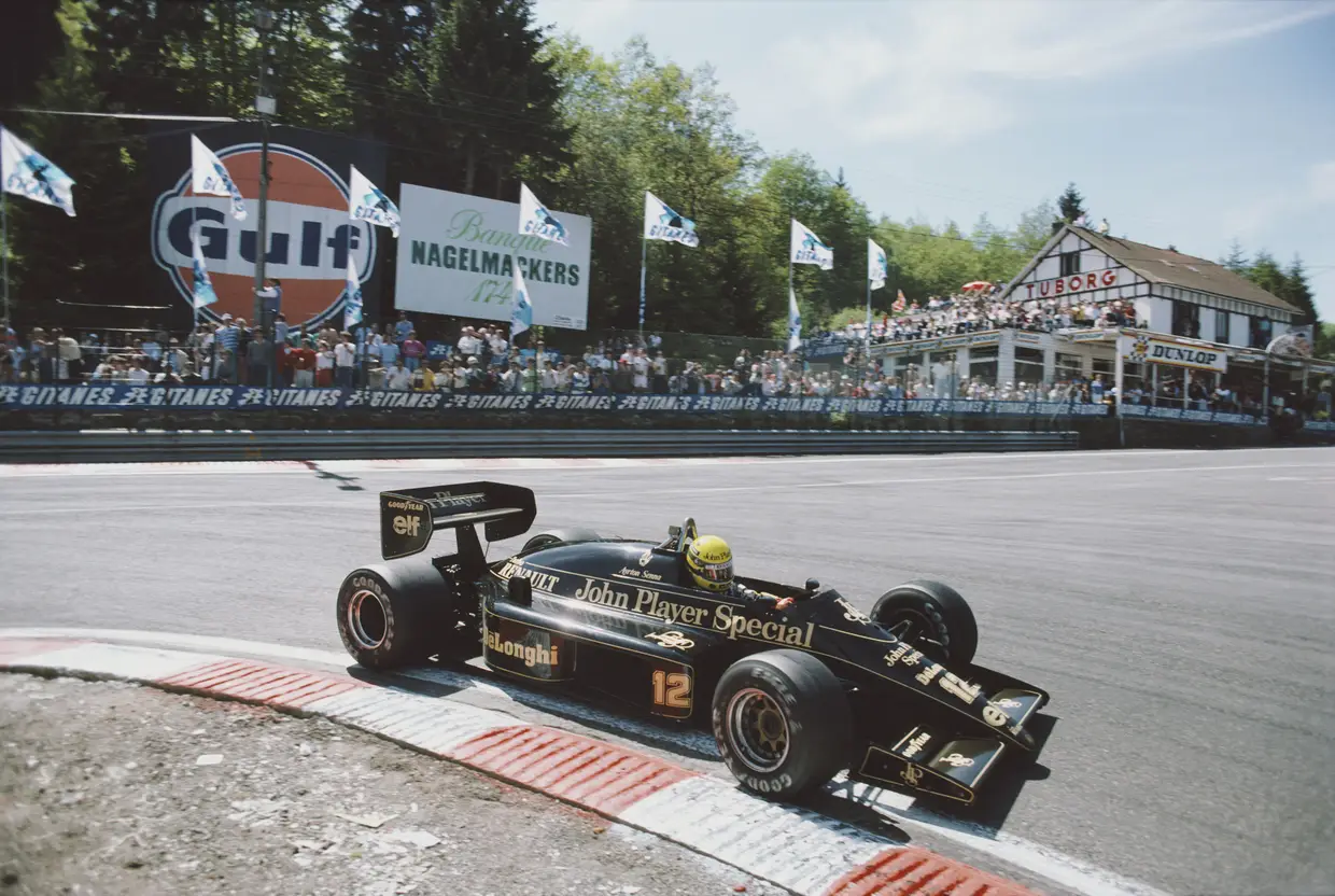 No GP Bélgica de 1986, em Spa-Francorchamps