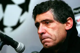 Fernando Santos, em conferência de imprensa na Liga dos Campeões