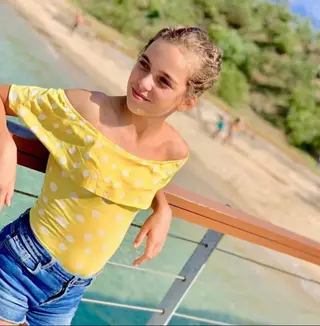 Beatriz, a filha mais velha de Nuno Pinto