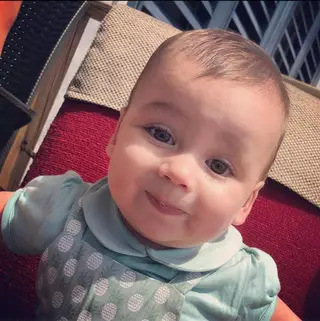 Dani, o filho mais novo de Nuno Pinto