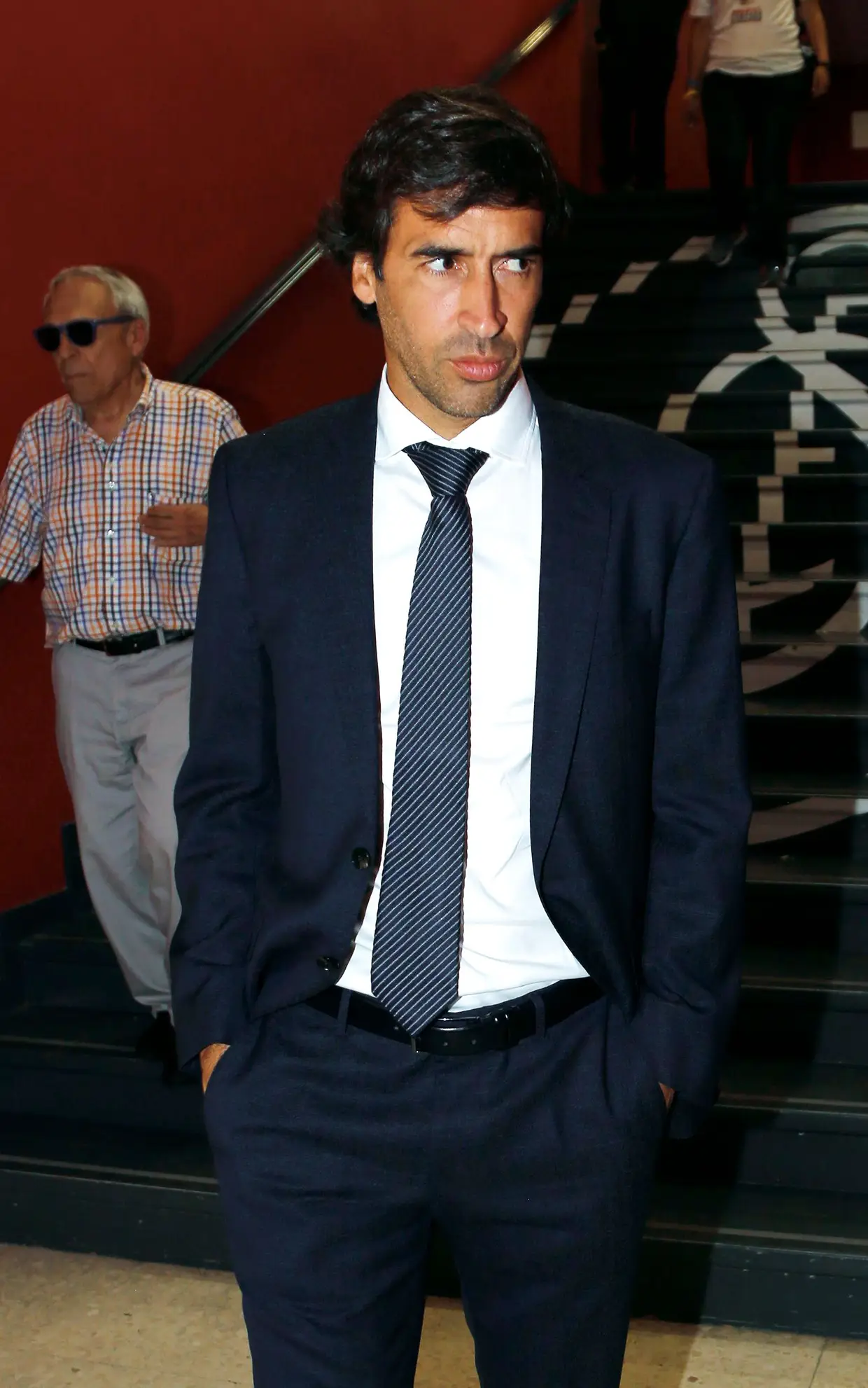 Raul, antigo avançado de Espanha e do Real Madrid, onde Reyes também jogou