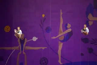 Beatriz Martins e Ana Rente foram bronze no trampolim sincronizado em Baku