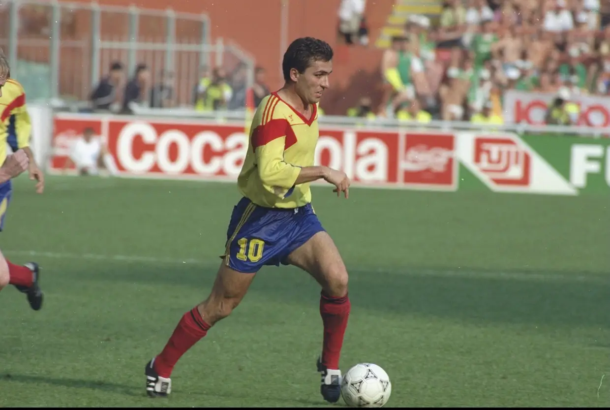O romeno Hagi