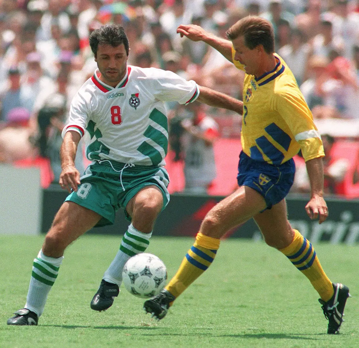 O búlgaro Stoichkov