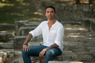 Marco Almeida no dia da entrevista