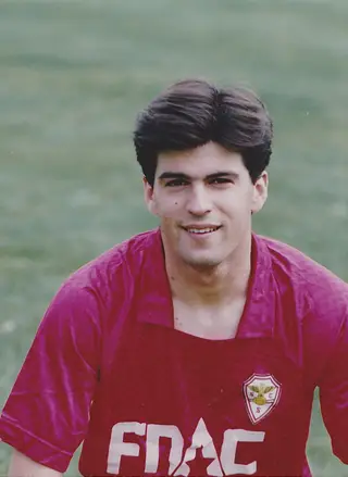 Nélson, com 18 anos, no Salgueiros