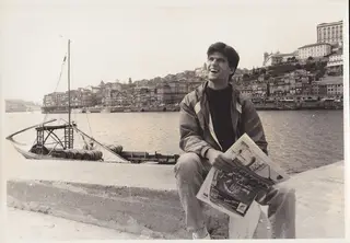 No Porto, com 19 anos, antes de ir para o Sporting