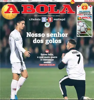A tal primeira página