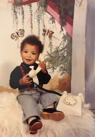Carlitos em bebé