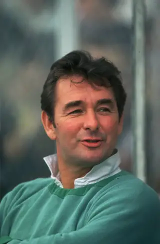 Brian Clough em 1980. O mítico treinador faleceu há 15 anos, vítima de cancro