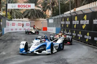 Félix da Costa no Ad Diriyah ePrix, onde conseguiu a única vitória na temporada passada na Fórmula E