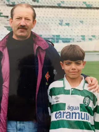 Aurélio Pereira e Rui Duarte, no Sporting