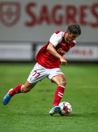 Francisco Trincão, 19 anos, entrou ontem aos 70 minutos do Sp. Braga-Famalicão