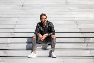 Filipe Teixeira no dia da entrevista, no Porto