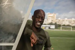 Edinho na semana em que foi entrevistado por Tribuna