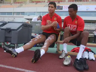 Cristiano e Nani tornaram-se mais próximos em Inglaterra