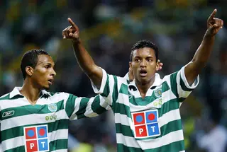 Depois de sair de Alvalade a primeira vez, Nani, aqui ao lado de Liedson, regressou ao Sporting duas vezes
