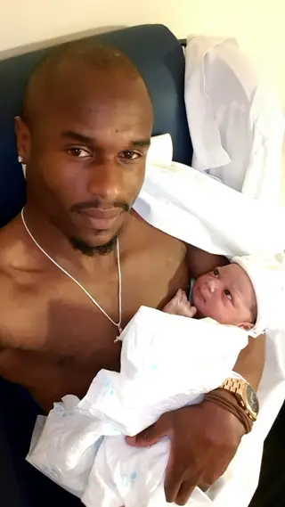 Luís com o filho mais novo, Gabriel