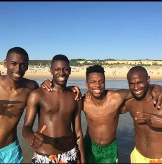 Leonardo Pires, André Leal, Mário Rui e Luís Leal