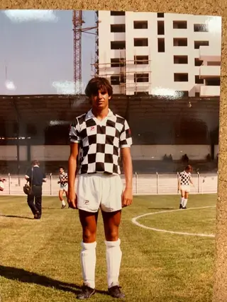 Pedro Barny no Boavista, em 1984