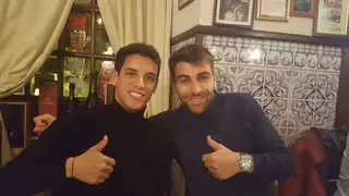 Com o amigo André Santos