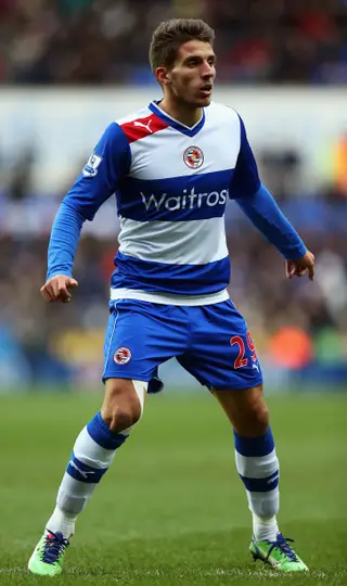 Daniel foi jogar para o Reading de Inglaterra em 2013