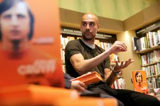 Guardiola e a dupla herança de Cruyff (e um problema atual: continuamos a gostar mais de tocadores de realejo do que pianistas virtuosos)
