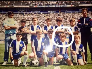 Jorge Teixeira jogou no FC Porto dos 9 aos 13 anos