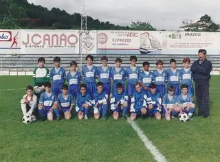 A equipa do Vianense onde Tiago começou a jogar futebol
