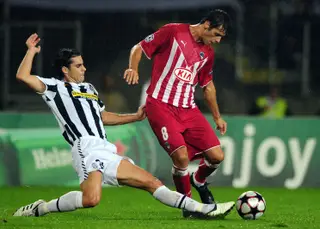Tiago (à esquerda) jogou na Juventus de 2007 a 2009