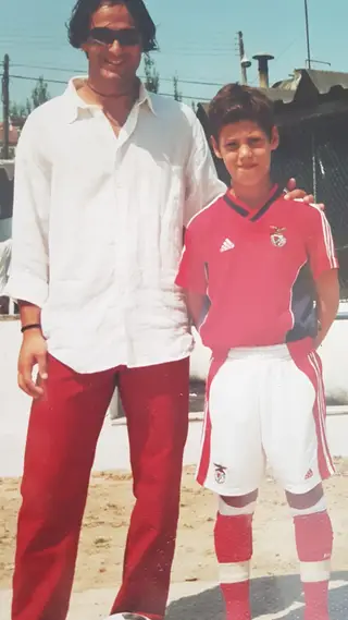 Ao lado de Hugo Leal