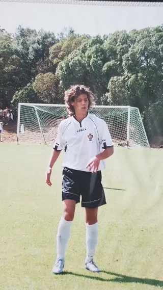 Na seleção de sub15