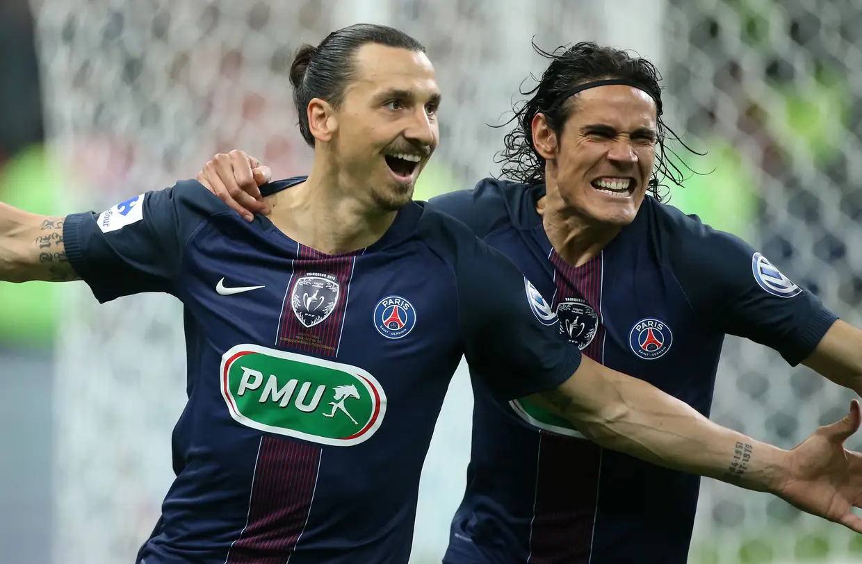 Zlatan & Cavani - 2016