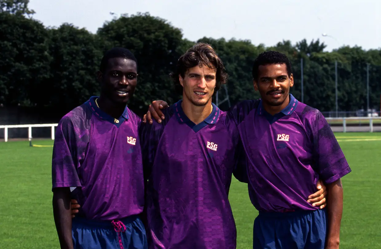Weah, Ginola & Lama - 1992