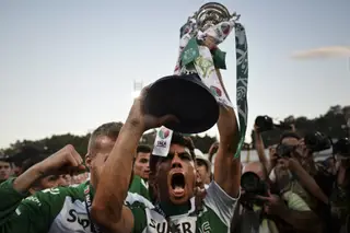 Enquanto sénior, a Taça de Portugal foi o único troféu que André conquistou pelo Sporting, em 2014/15