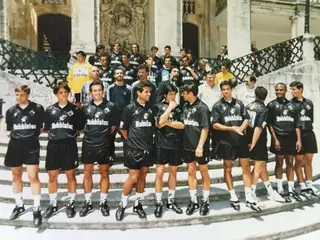 Na altura em que integrou o plantel sénior da Académica de Coimbra