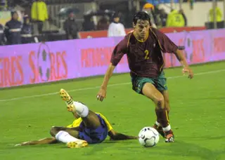 Num jogo da seleção A
