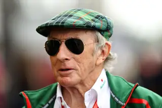 Aos 81 anos, Jackie Stewart continua a ser presença assídua no paddock da F1