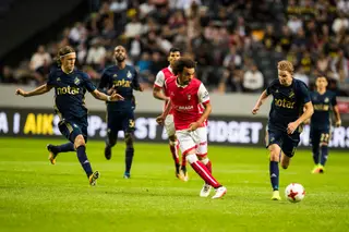 Fábio Martins nos tempos de Sporting de Braga, em 2017/18.