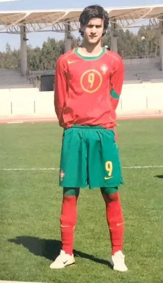 Na seleção de sub-16
