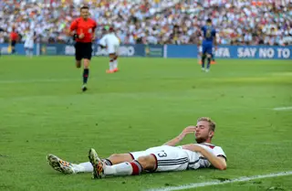 Em 2014, na final do Mundial, Christoph Kramer sofreu uma concussão na primeira parte e continuaria a jogar durante 14 minutos. Diria depois que pouco se lembra da final