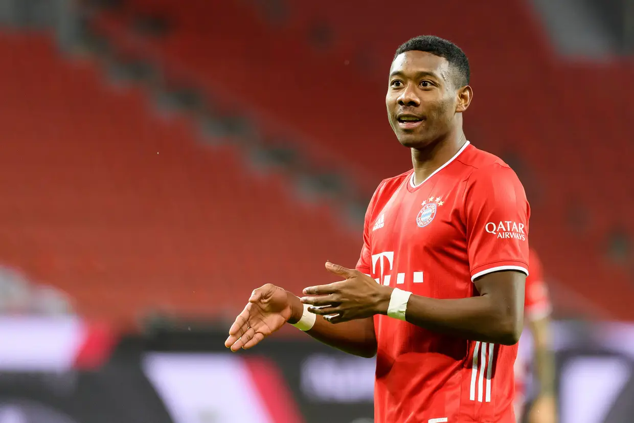 Alaba: defesa, médio do Bayern de Munique