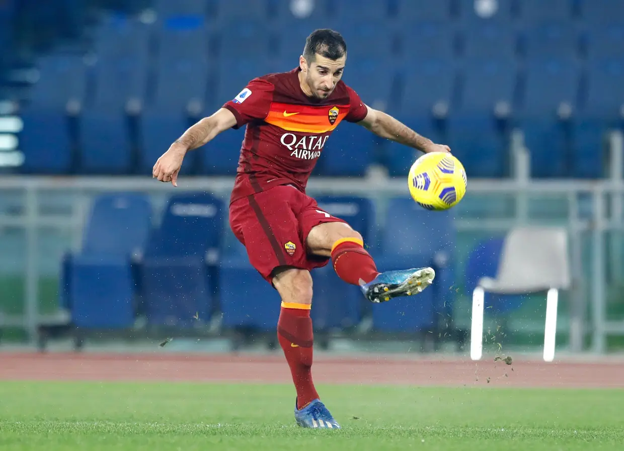 Mkhitaryan: médio da AS Roma