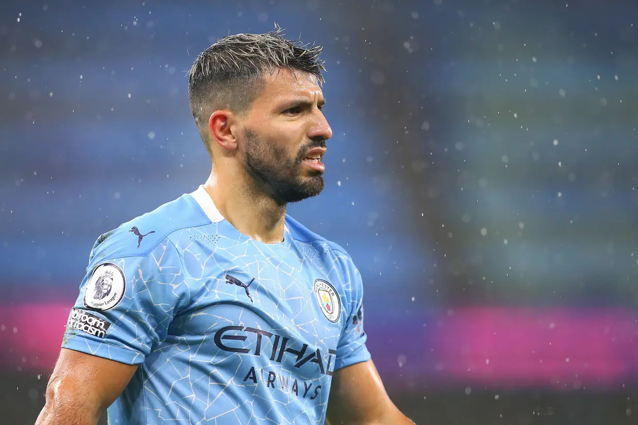 Agüero: avançado do Manchester City