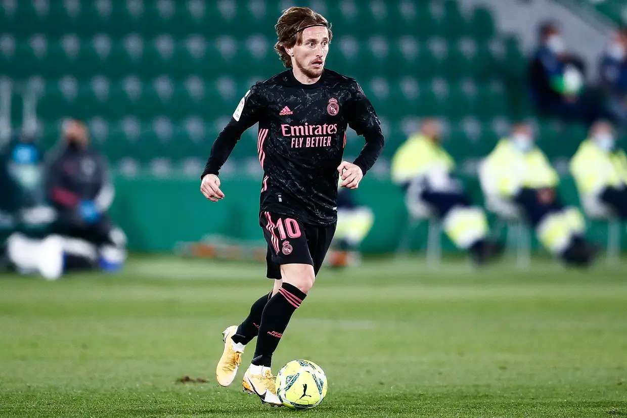 Modric: médio do Real Madrid