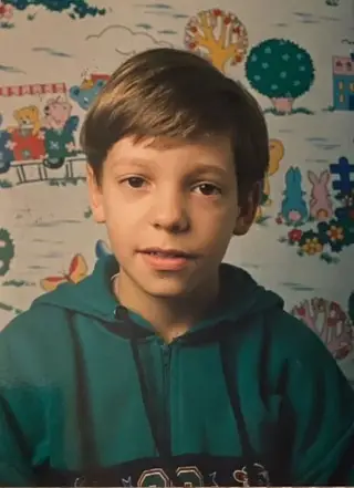 Pedro na escola primária