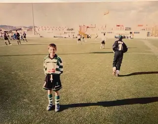 Pedro foi às captações do Sporting com oito anos