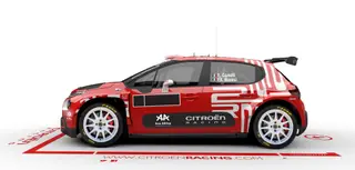 Citroën C3 Rally, o carro da equipa de Villas-Boas