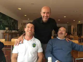 Leonel do meio de Paulo e Aurélio Pereira